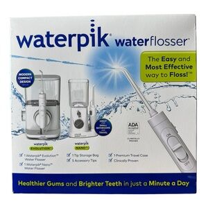 Waterpolo Evolution and Nano Water Flosser Combo Pack -New open Box - Sealed